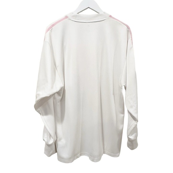 Adidas Belgium National Soccer Icon Goalkeeper Pink Stripes White Size S - Picture 5 of 10